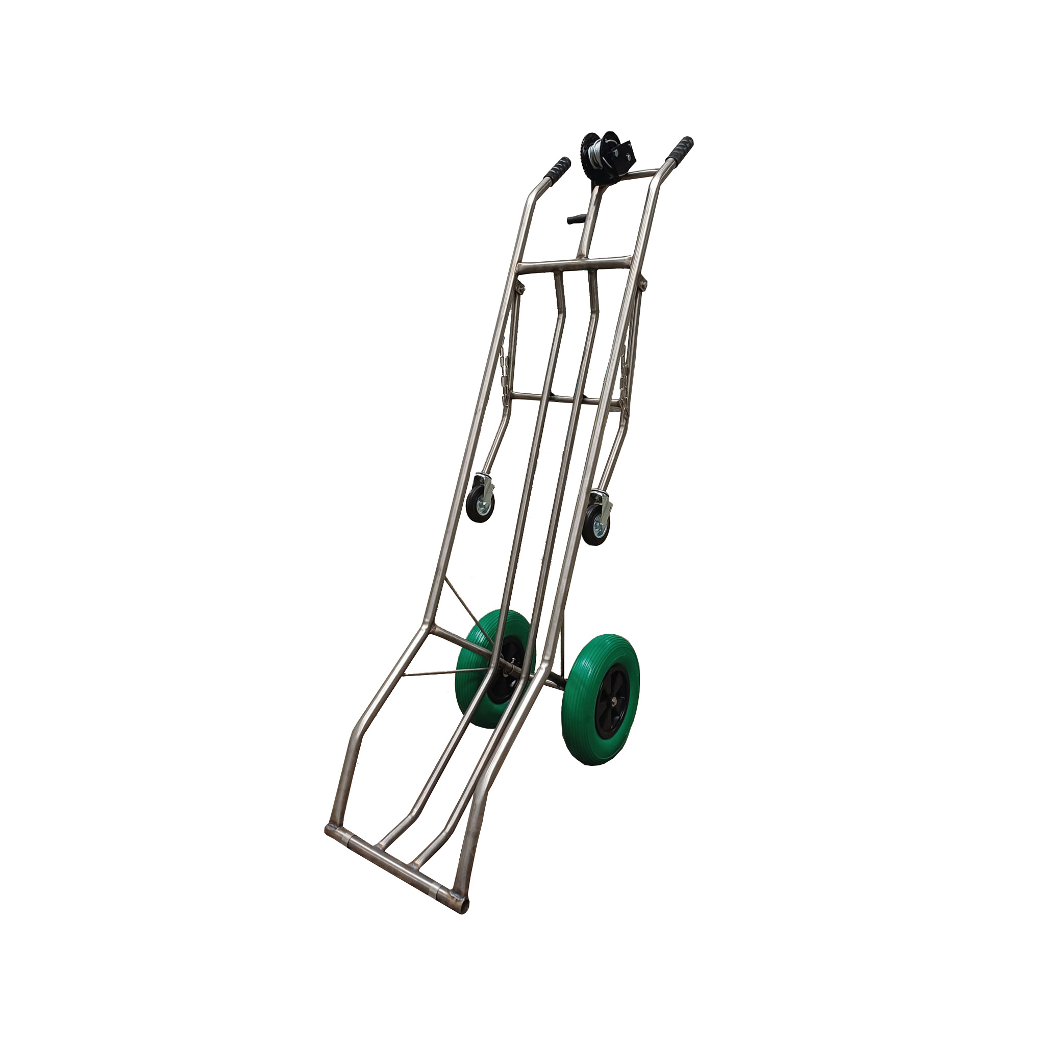 stainless steel carcass cart with winch