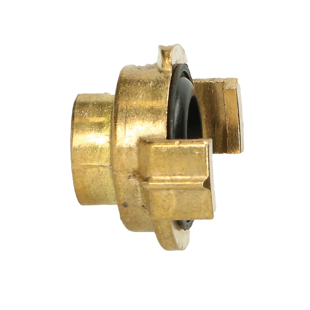 RACCORDO IN 2 PZ FF PER POMPA IN OTTONE NICHELATO CON - Foto 6