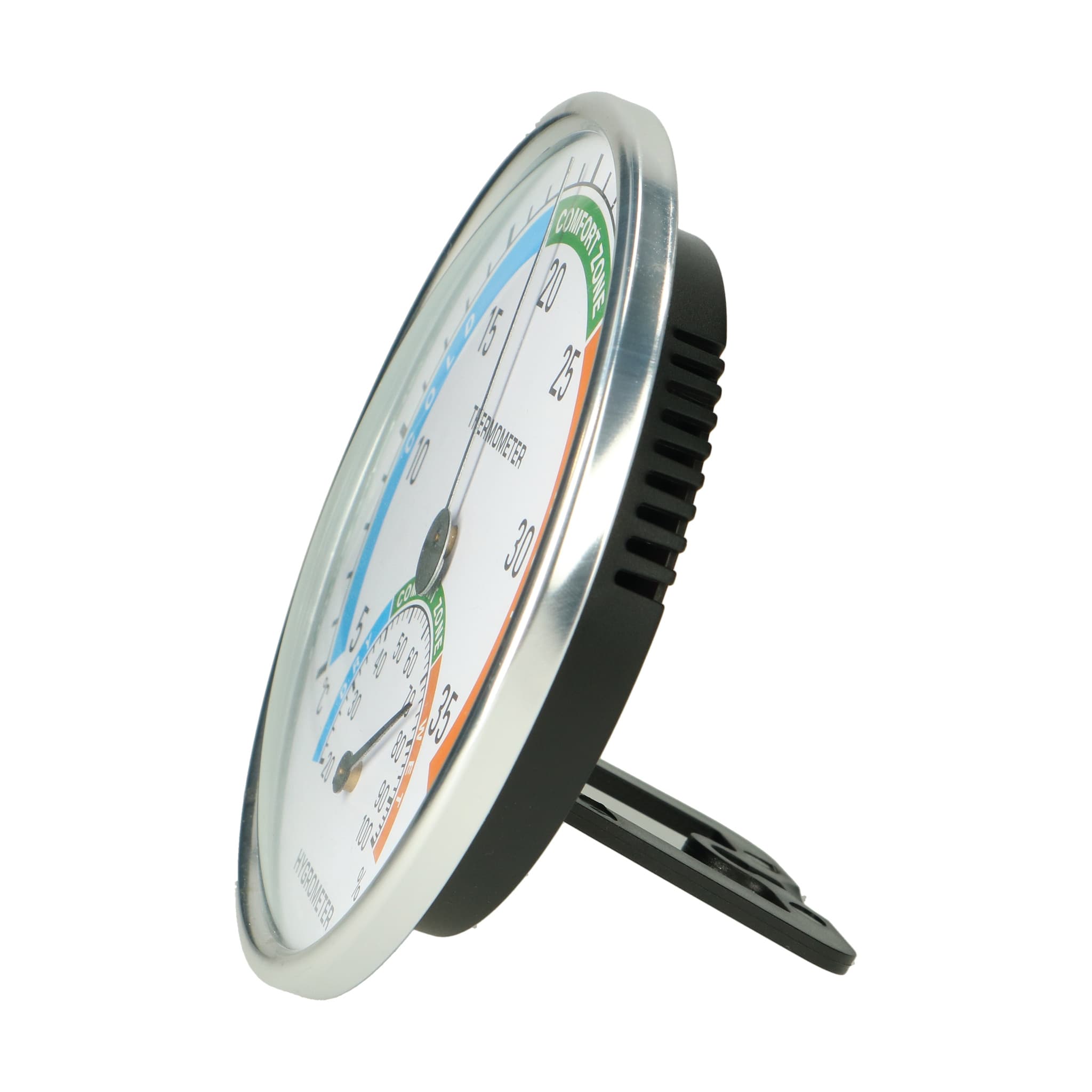 Igrometro termico analogico, igrometro per esterni, nessuna batteria necessaria, termometro meteorologico, per terrazza, piscina e interni Igrometro termico analogico, igrometro per esterni, nessuna batteria necessaria, termometro meteorologico, per terrazza, piscina e interni