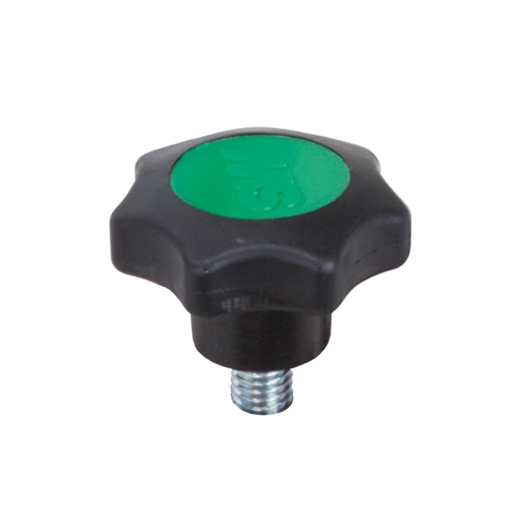 Spare part image Manopola a stella M8 + logo MS Schippers