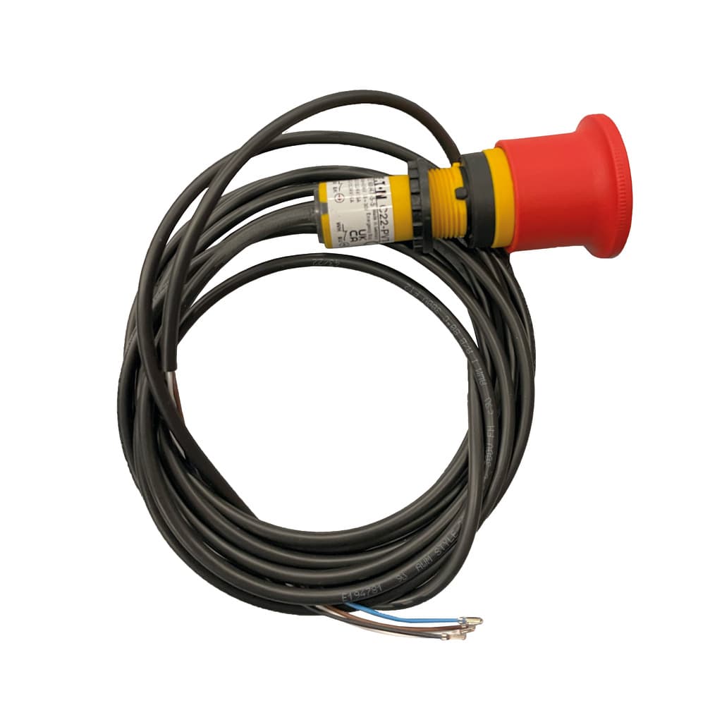 Spare part image Interruttore elettrico arresto di emergenza 24 V per Platinum (Hydro)