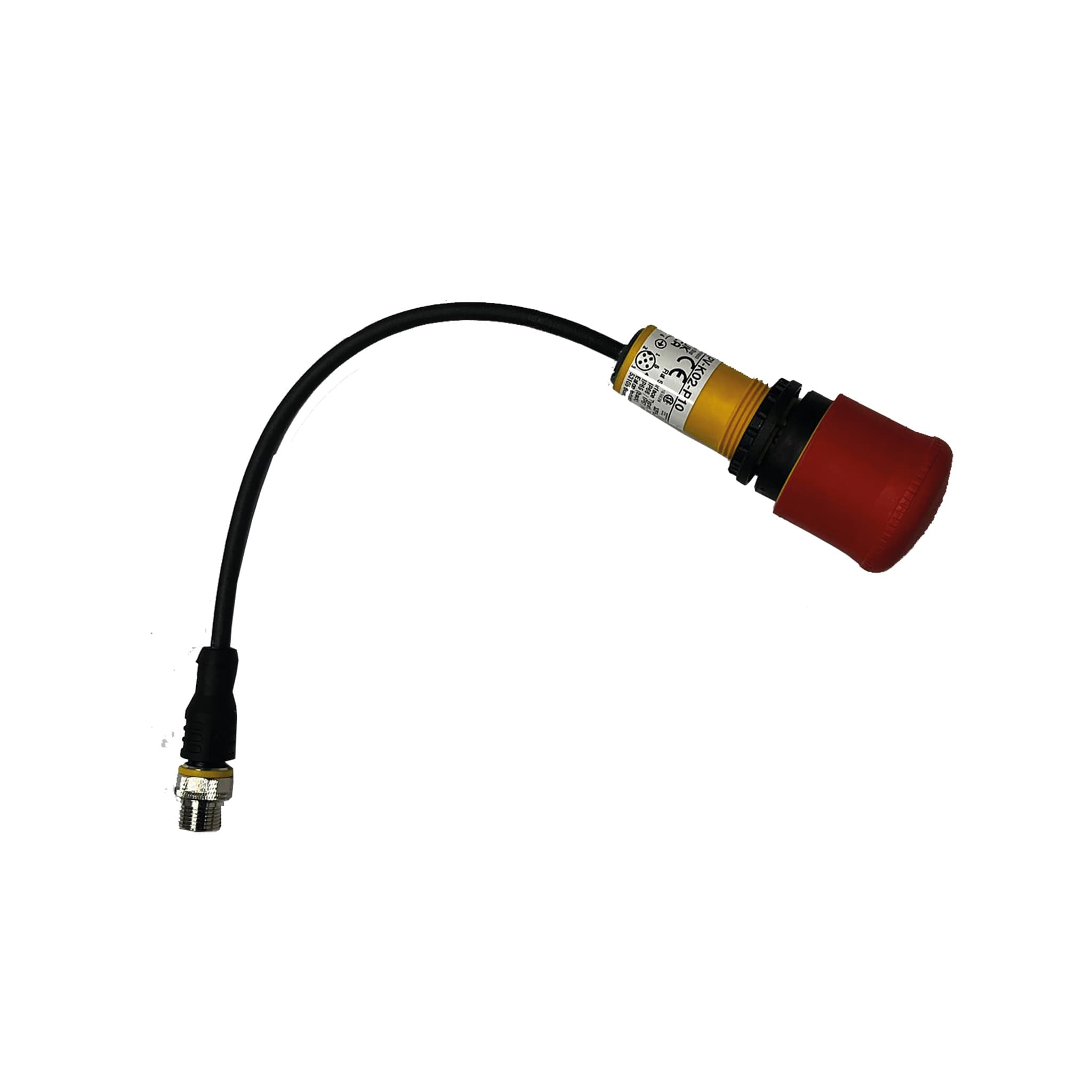 Spare part image Arresto di emergenza per Box taglio zoccoli Chrome